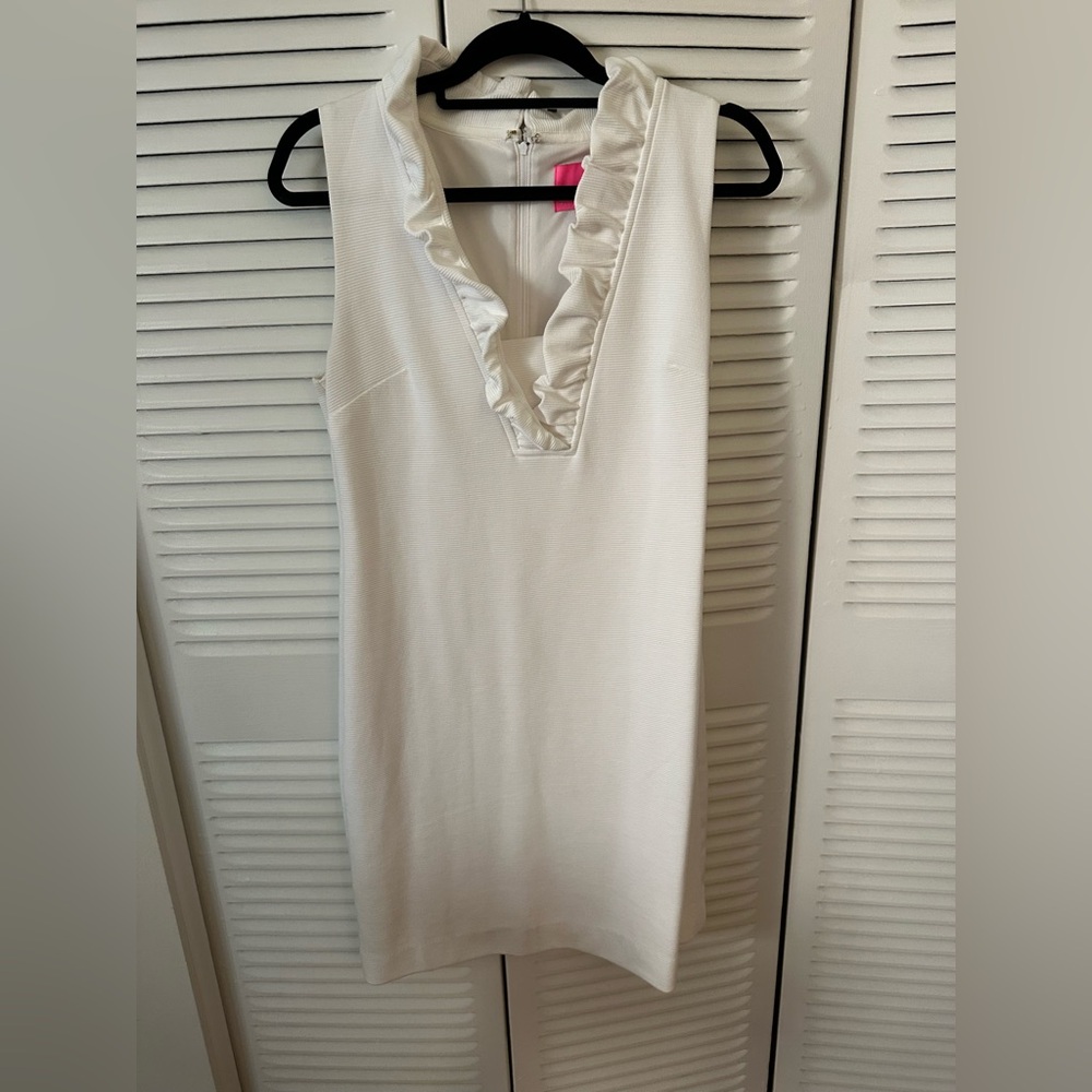 Lilly Pulitzer Cream Lace Trim Chemise